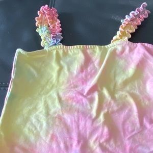 Urban planet tie-dye crop top